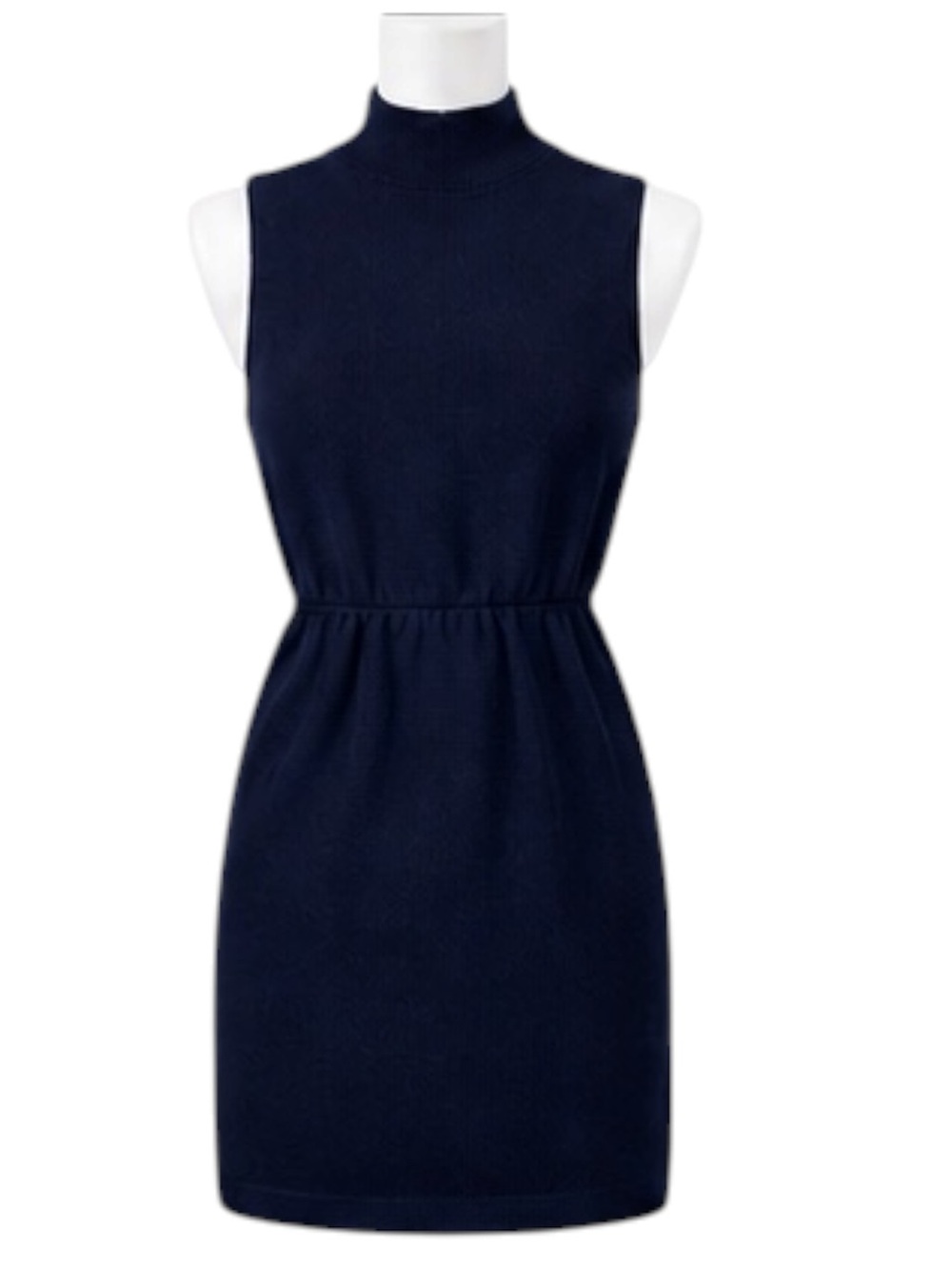 Size 6 St. John Collection Navy Dress Sleeveless Excellent Condition